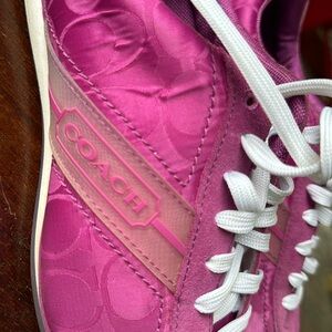 Women’s size 9  COACH  Sneakers